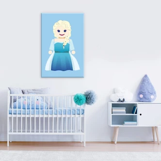 Stampa su tela Gomes - Elsa Frozen  