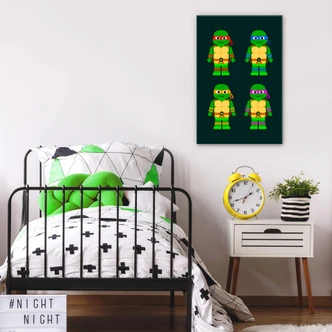 Obraz na płótnie Gomes - Teenage Mutant Ninja Turtles zabawka 