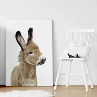 Obraz na płótnie Sisi & Seb - Mały osiołek 