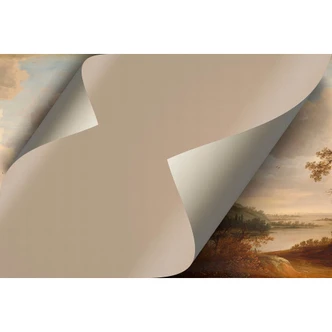 Livingwalls Fototapete Walls by Patel 3 Hidden Places 2 beige, braun, orange, weiß, grün 