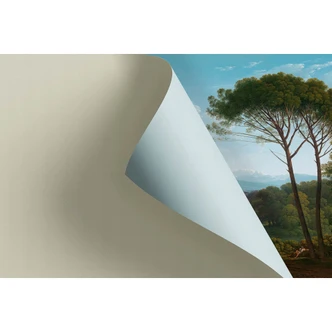 Livingwalls Fototapete Walls by Patel 3 Hidden Places 3 blau, grün, braun, weiß 