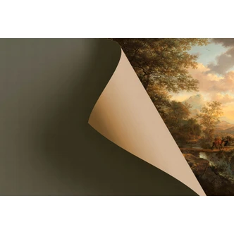 Livingwalls Fototapete Walls by Patel 3 Hidden Places 4 beige, gelb, braun, blau, grün 