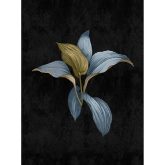 Livingwalls Fototapete Walls by Patel 3 Fiji 3 schwarz, blau, gelb 