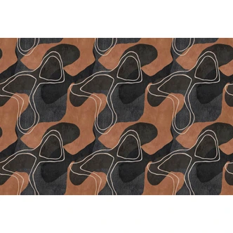 Livingwalls Fototapete Walls by Patel 3 Terra 1 braun, grau, schwarz, beige 