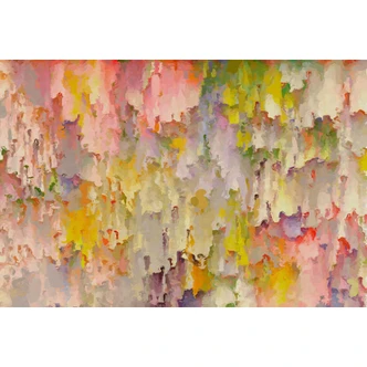 watercolour wallpaper with splash of colour pattern photo wallpaper in pastel - non-woven wallpaper 