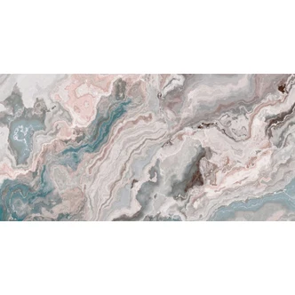 Fototapet med marmordesign i pastellfärger - non-woven tapet för en sofistikerad atmosfär 