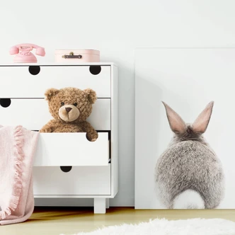 Leinwandbild Sisi & Seb - Hasenpo 