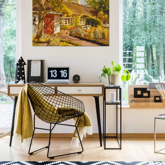 Langer - The Garden House - Canvas print Langer - The Garden House - Canvas print