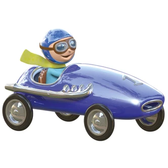 Michel Agullo - Racing Car Wall sticker 