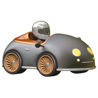 Michel Agullo Race Car (grey) Wall sticker 