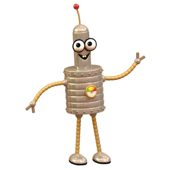 Muursticker Michel Agullo - Robot Annie 