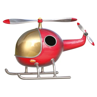 Wallsticker - Michel Agullo - Helikopter Rød 