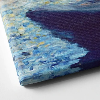 Leinwandbild Manet - Die Barke 