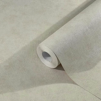 Vliestapete in moderner, feiner Struktur beige Uni 