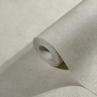 Vliestapete in moderner, feiner Struktur beige Uni 