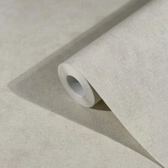 Vliestapete in moderner, feiner Struktur beige Uni 