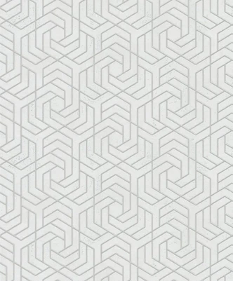 3D look grey graphic non-woven wallpaper  