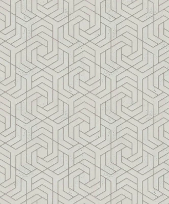 3D look grey graphic non-woven wallpaper  