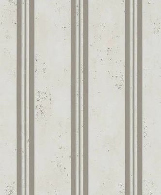 Vliesbehang met strepen en beige strepen met metallic effect Vliesbehang met strepen en beige strepen met metallic effect