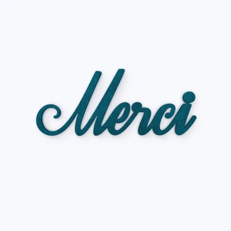 Lettere in legno MDF - Merci 