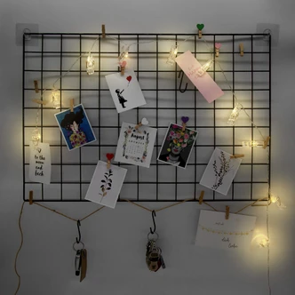 Multifunktionales Gitterwand-Set - 65x45 cm 