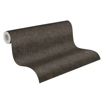 Papier peint intissé noir gris métallisé vinyle expansé uni papier peint anthracite brillant structure entrée Papier peint intissé noir gris métallisé vinyle expansé uni papier peint anthracite brillant structure entrée
