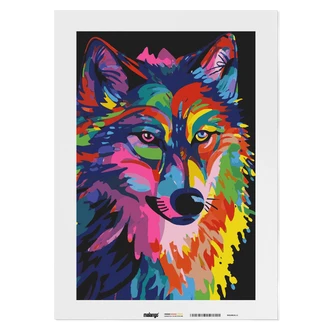Malen nach Zahlen Leinwandbild - Wolf Wilhelm Malen nach Zahlen Leinwandbild - Wolf Wilhelm