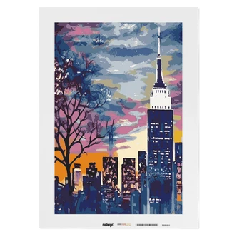 Malen nach Zahlen Leinwandbild - New York im Herbst Malen nach Zahlen Leinwandbild - New York im Herbst