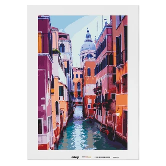 Malen nach Zahlen Leinwandbild - Piccolo Canale in Venedig Malen nach Zahlen Leinwandbild - Piccolo Canale in Venedig