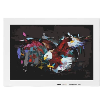 Malen nach Zahlen Leinwandbild - Adler Adriana Malen nach Zahlen Leinwandbild - Adler Adriana