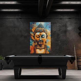 Malen nach Zahlen Leinwandbild - Buddha Blossom  