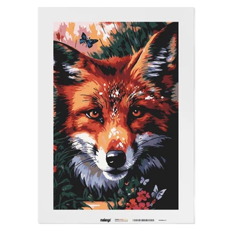 Malen nach Zahlen Leinwandbild - Fuchs Ferdinand  