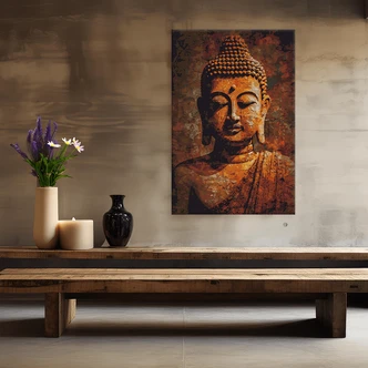 Malen nach Zahlen Leinwandbild - Buddha Boho Malen nach Zahlen Leinwandbild - Buddha Boho