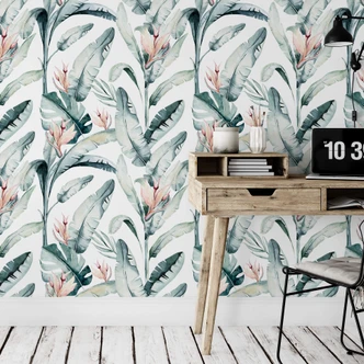 Patroonbehang Kvilis - Tropical Leaves 