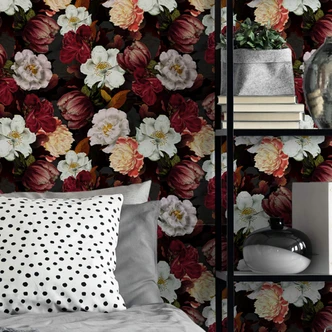 Mustertapete UN Designs - Blumenarrangement 