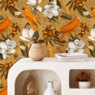 Patroonbehang UN Designs - Tropical Ocher 