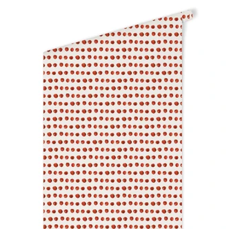 Mustertapete - Aquarell Punkte 01 - rot 