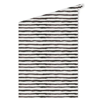 Patroonbehang – Aquarel Strepen 01 – zwartwit 