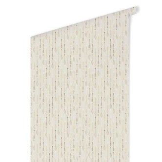 Tapet med bue og pil mønster - beige 