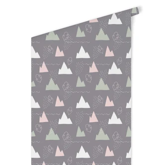 Papier peint à motifs - Sommet de montagne 