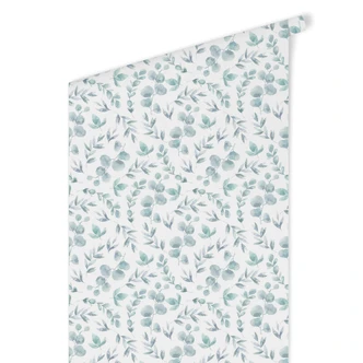 Mustertapete Eisblumen 