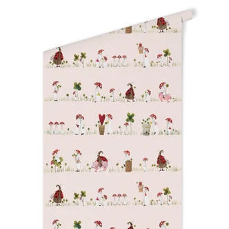 Mustertapete Leffler - Glücksbringer 