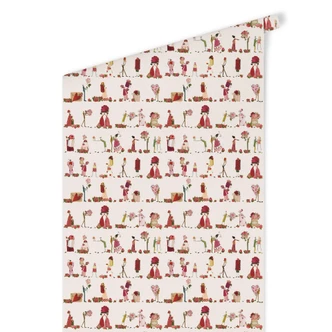 Mustertapete Leffler - Rosenfeen 