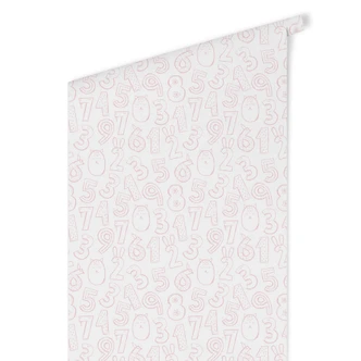 Patroonbehang nummers 1x1 - roze 