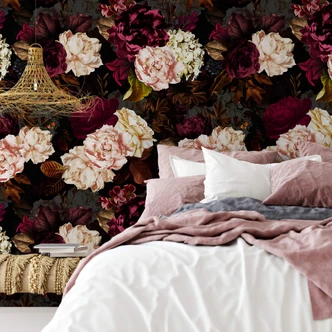 Patroonbehang UN Designs - Lake of Flowers 