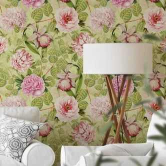 Patterned Wallpaper UN Designs - Summer garden 