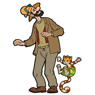 Wandtattoo Pettersson und Findus 01 