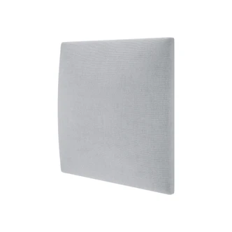 Stoffen Wandpanelen Mollis lichtgrijs 30x30 cm 