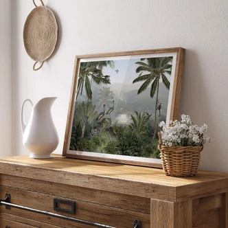 Poster Sir Edward - Affenreservat Poster Sir Edward - Affenreservat