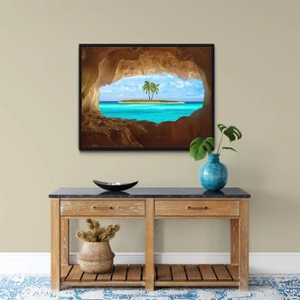 Poster Anderson - Paradise Island Poster Anderson - Paradise Island
